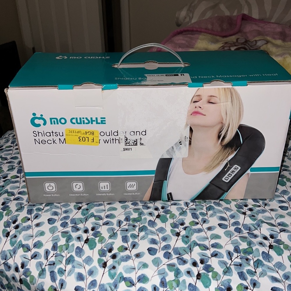 MoCuishle Back Shoulder and Neck Massager with Heat